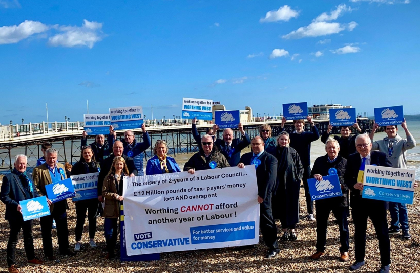 Worthing campaign launch 2024