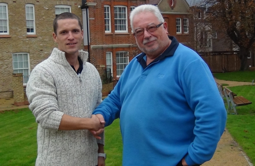 Stephen has been endorsed by retiring Cllr Mike Mendoza