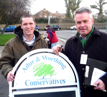 Stephen is a regular campaigner with Tim Loughton